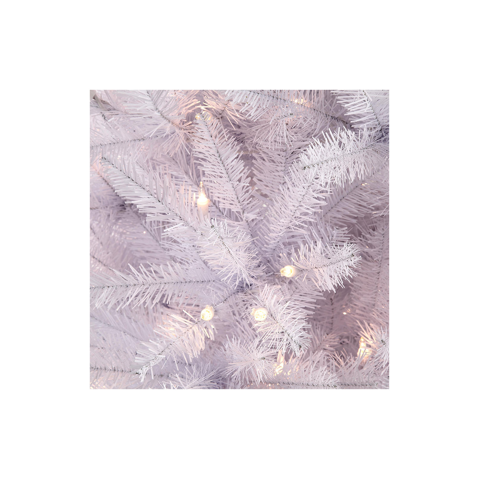 Hattaway Lighted Artificial Christmas Tree, 4.5' H
