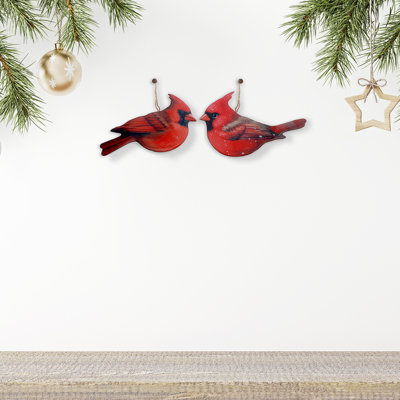Cintre en bois brillant Cardinal (Assstd) - ensemble de 2