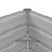 Alize vidaXL Garden Raised Bed Galvanized Steel, Rectangular Garden Planter for Flowers and Planters, Raised Bed, Weather-resistant-601010758-601010752