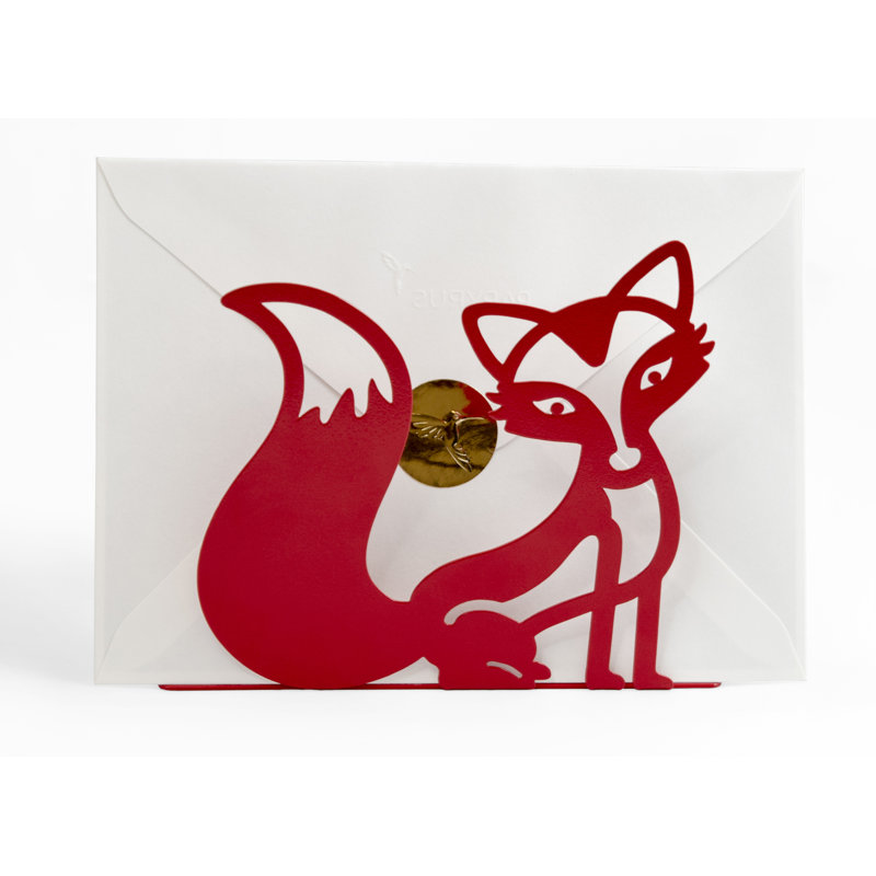 Porte-serviette Fox, Rouge