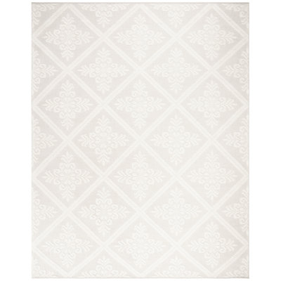 Lauren Ralph Lauren Hand Woven Wool/Cotton Solid Color Rug in Ivory