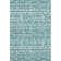 Premium Machine Washable Prisco Teal Rug