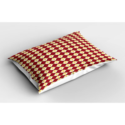 Fleur Polyester Geometric Sham Set