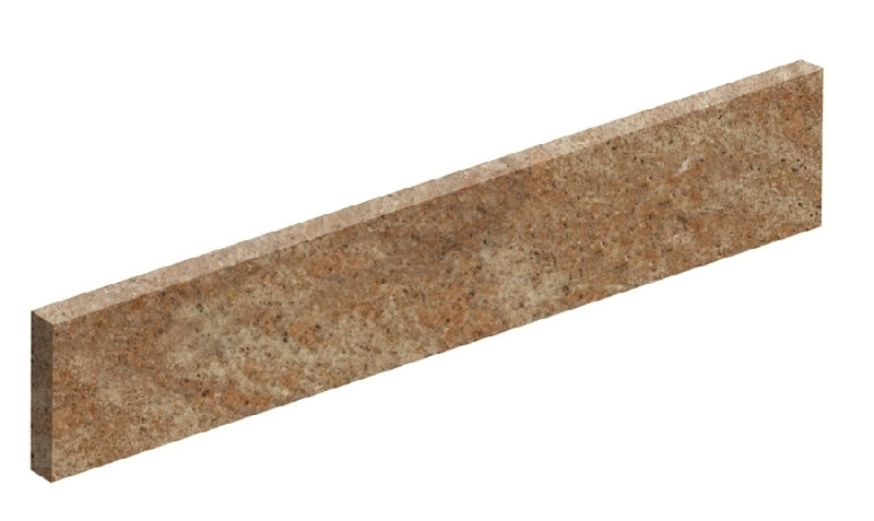 Bathroom Vanity Top Left Hand Side Splash, India Gold