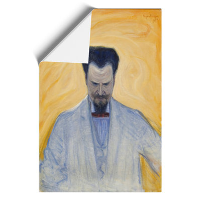 Portrait Of Ernest Thiel by Eugene Jansson - No Frame Painting