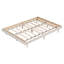 Structure de lit plateforme double