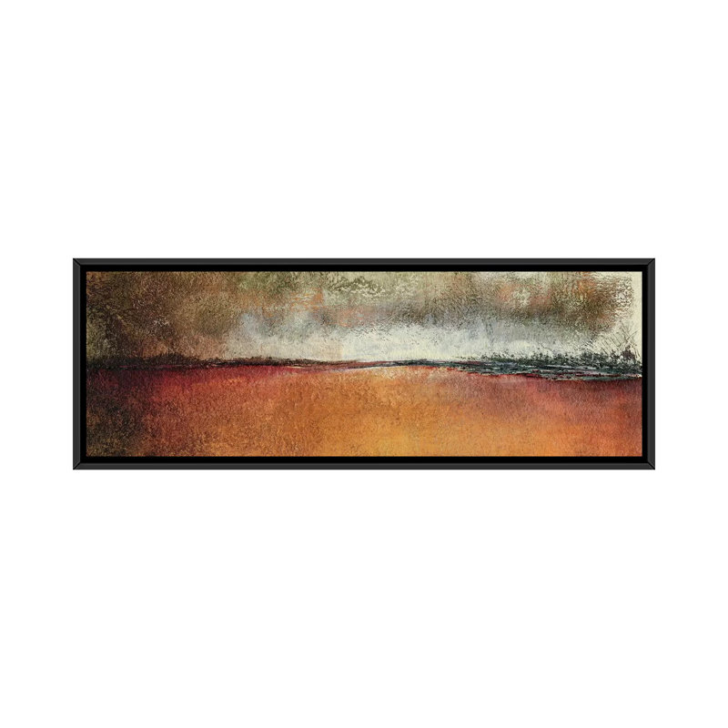 « reflect », impression sur toile, H 16 po x l 48 po x P 1,5 po, Toile avec cadre noir