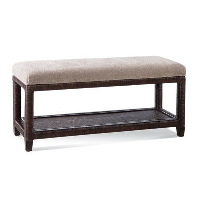 Banc de rangement en osier Monterey