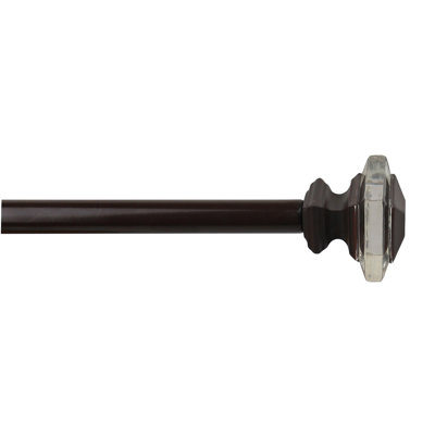 Polzin Adjustable Single Curtain Rod