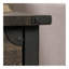 Table d'appoint, finition brune