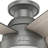 46" Anslee 5 - Blade LED Flush Mount Ceiling Fan with Pull Chain and Light Kit Included-17799250