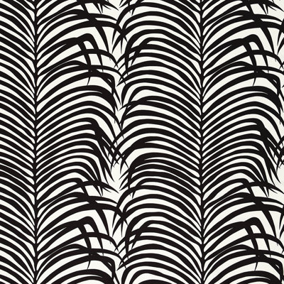 Zebra Palm Fabric