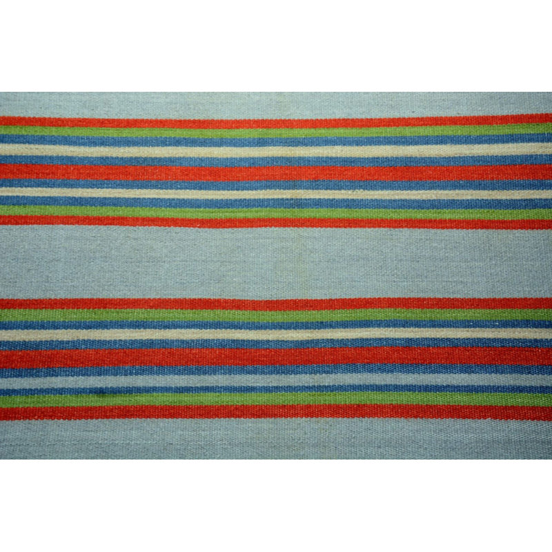 Angelynna Striped Hand Woven 120cm X 180cm Area Rug