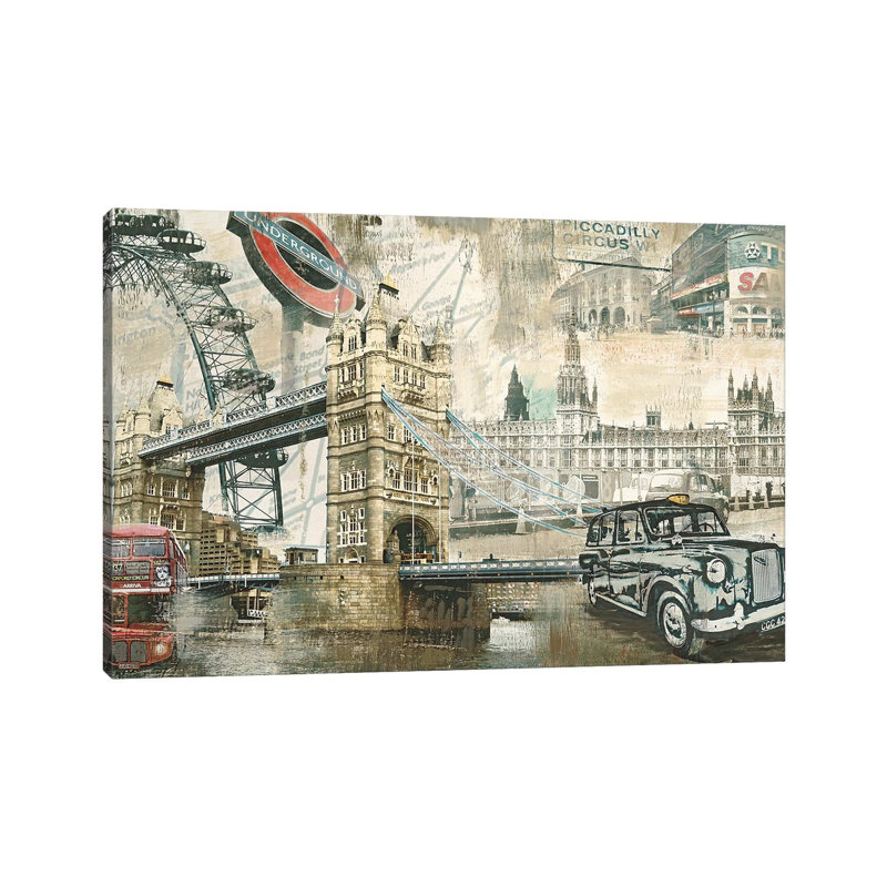 London by Tyler Burke - Wrapped Canvas Print, 30.48 cm H x 45.72 cm W