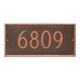 Washington 1-Line Wall Address Plaque