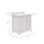 Derby 36" Carrara White Marble Countertop Bath Vanity with Faucet-1761466677-1761466666
