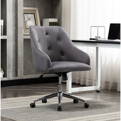 Velvet Office Chair