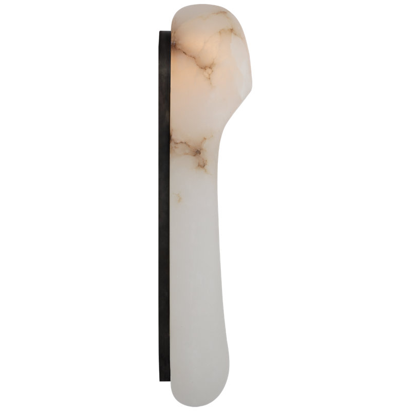Esculpa 1 - Light LED Flush Mounted Sconce, Bronze