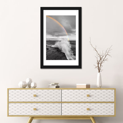 Clarks Point, impression arc-en-ciel sur toile