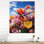 Jazira - Horloges murales florales