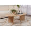 Table basse moderne Chrisina, 46,9 po x 15,7 po x 23,6 po | 100% panneau de particules enduit de mélamine, épaisseur: 0,7 pouce | Design scandinave, élégant et fonctionnel pour le salon, durable et facile à nettoyer, parfait pour les espaces contemporains-109178454