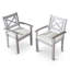 Ensemble de 2 chaises de salle à manger