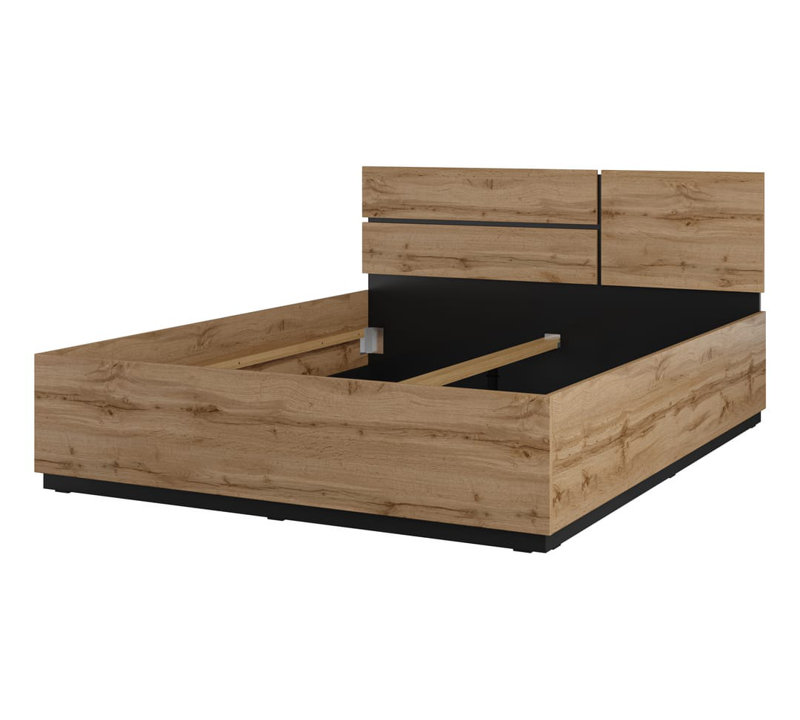 Buth Bed, Oak Wotan