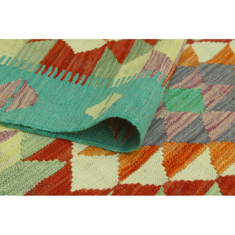 Bobbee Wool Geometric Indoor Rug