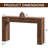 55 inch long console table