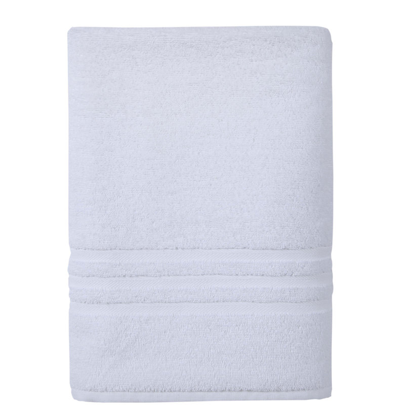 Chrisley Midweight Bath Towel, White