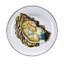 Set of 4 Oyster Appetizer Plates