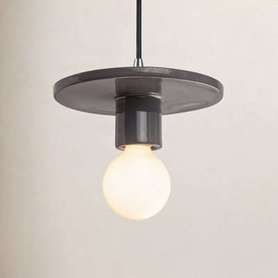 Leni Single Light Ceramic Dimmable Pendant