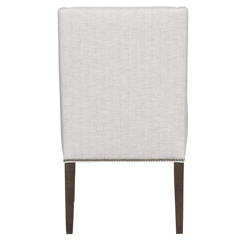 Everhart Dining Arm Chair, Crypton Nadia Eclipse, Dove Gray
