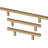 Solid Bar 5-1/16 in. (128mm) Cabinet Drawer Bar Pulls-110389642-49680391