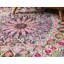 Tapis vert / orange / jaune Dimonetta Ikat-23392875