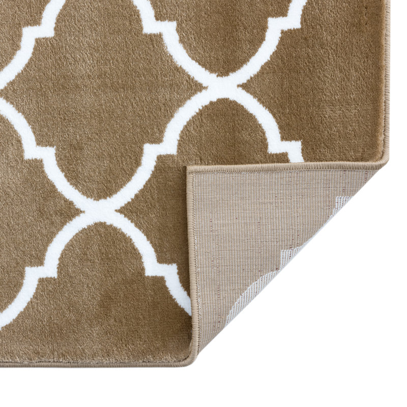 Geometric Indoor Rug, Rectangle 2' x 3'