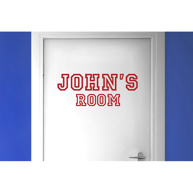 Wall Decal, Dark Red