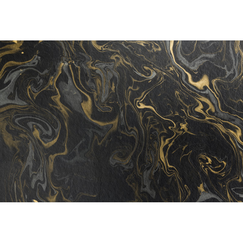 Marble Inks - Wrapped Canvas Print, 30cm H x 46cm W x 3.8cm D