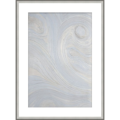 Abstract Framed Acrylic Painting Print