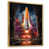 Gold Floater Framed