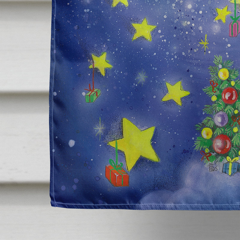Beate Double Sided Polyester Christmas Garden Flag, 28" H x 40" W