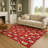 Premium Machine Washable Mayfield AMF1827 Fun Christmas Rug-162327045