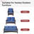 Forbell Outdoor Deep Seating Cushion Set For Patio Sofas/Chairs-76927183-76135245