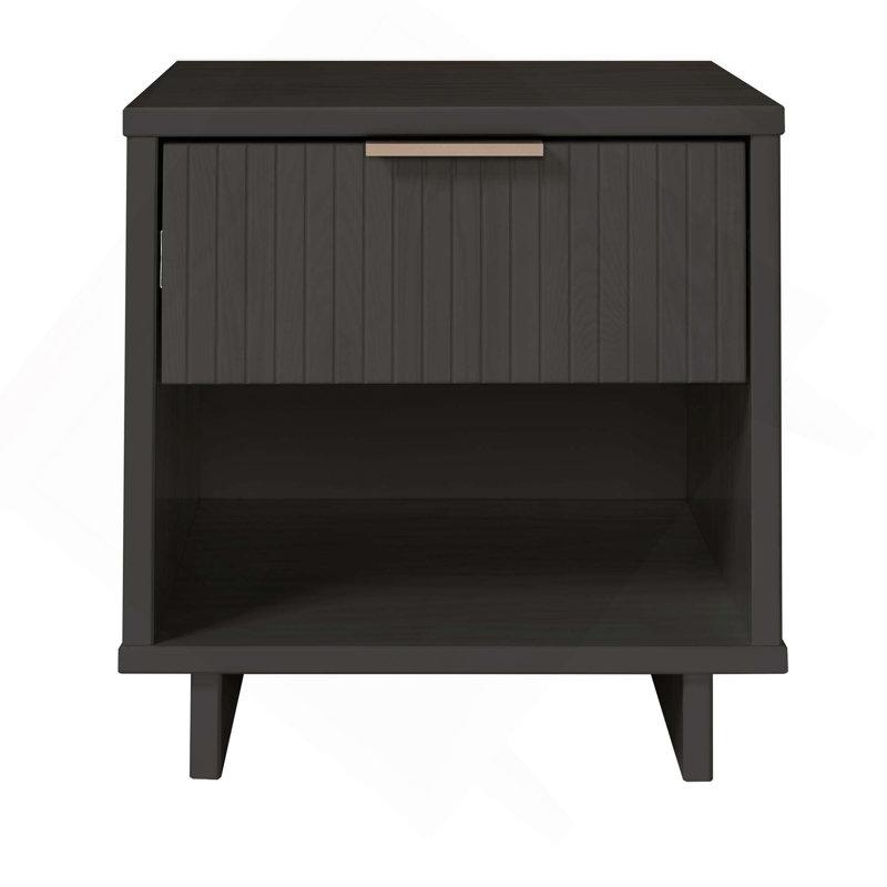 Table de chevet gris anthracite, Gris anthracite