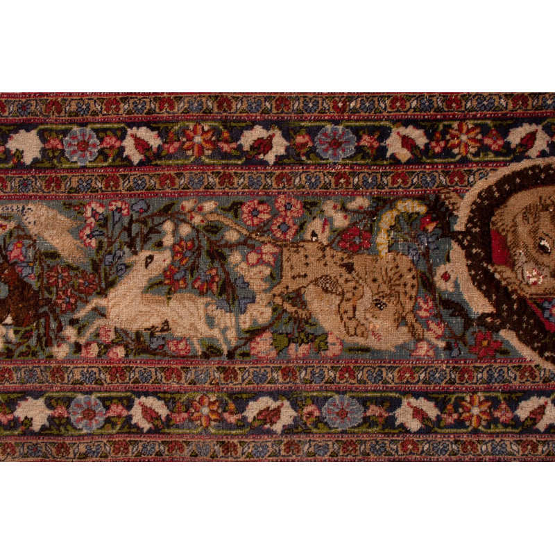 One-of-a-Kind 9'5" X 12'3" Hand Knotted Area Rug