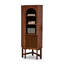 Armoire de coin française en bois massif haut de gamme French