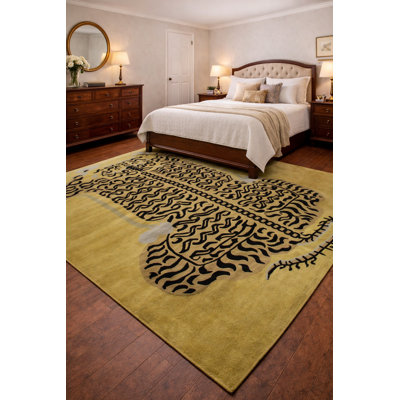 Tapis oriental en tigre tibétain Nykeema