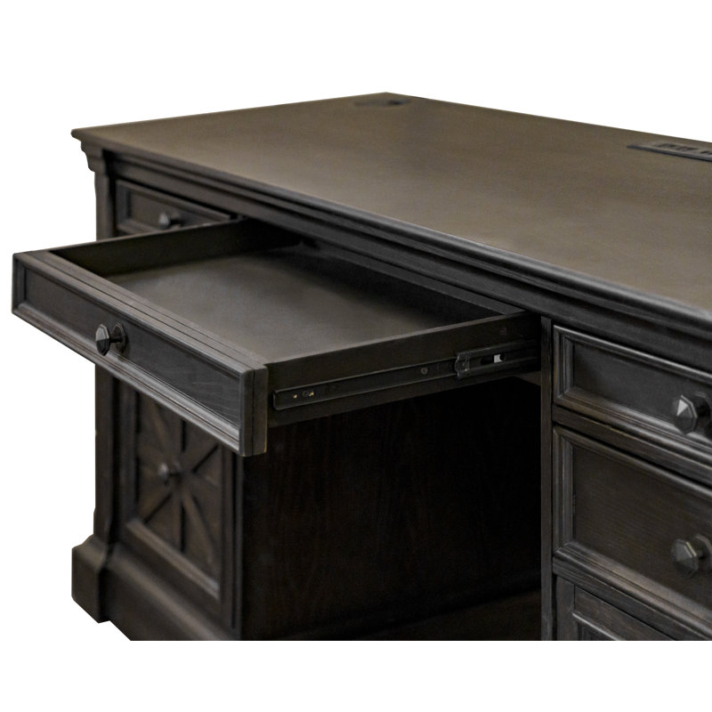Oliyah Executive Desk with Power Outlet