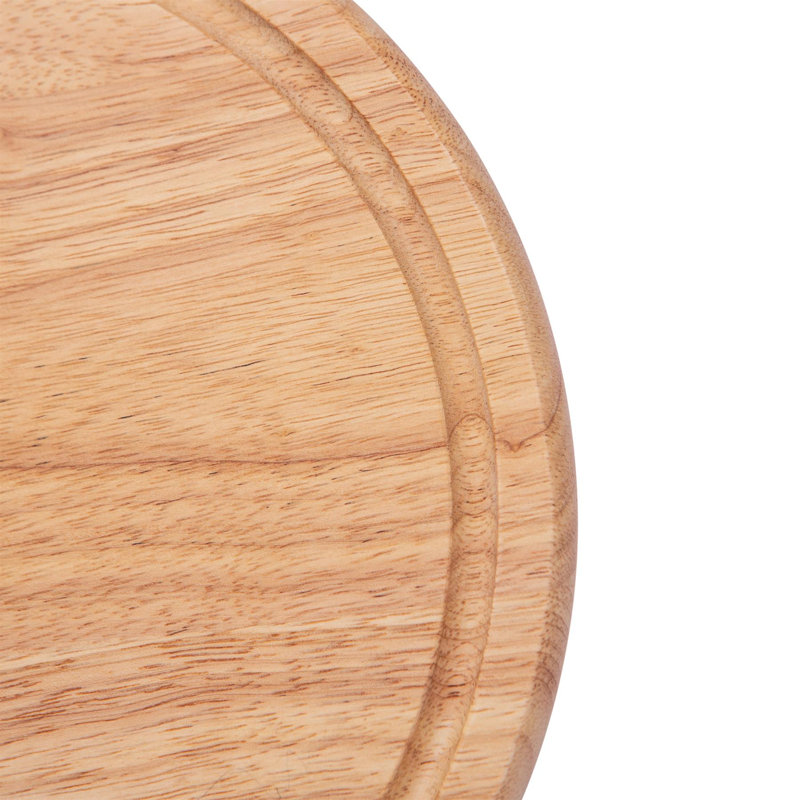 Argon Tableware Round Wooden Chopping Board