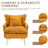 Modern Corduroy Accent Chair, Upholstered Comfy Armchair, Cozy Single Sofa Chair For Living Room, Bedroom, Reading Nook-1787044008